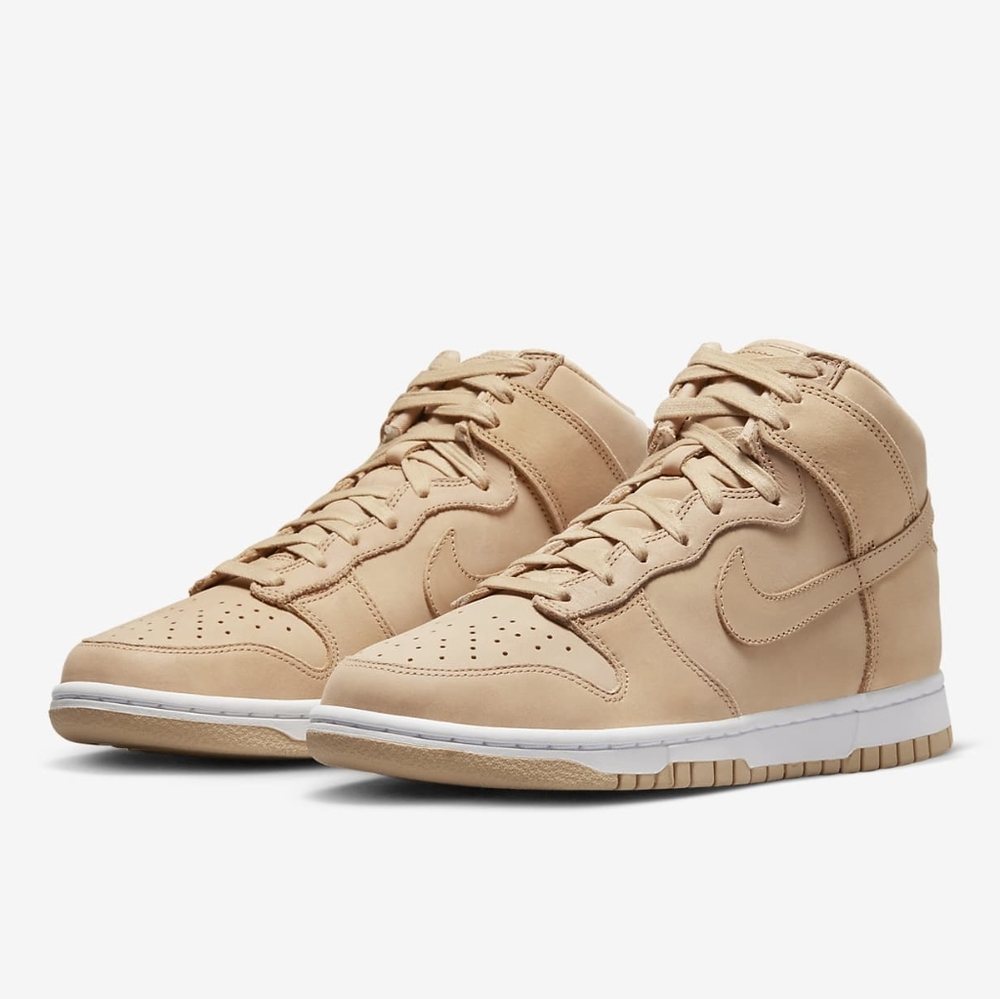 Women's Nike Dunk High Premium Vachetta Tan Size 9 DX2044-201 New No Box